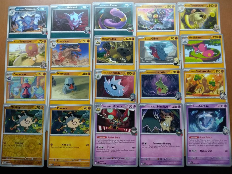 Оригінальні Картки Pokémon destined rivals cards TCG 2025 покемон