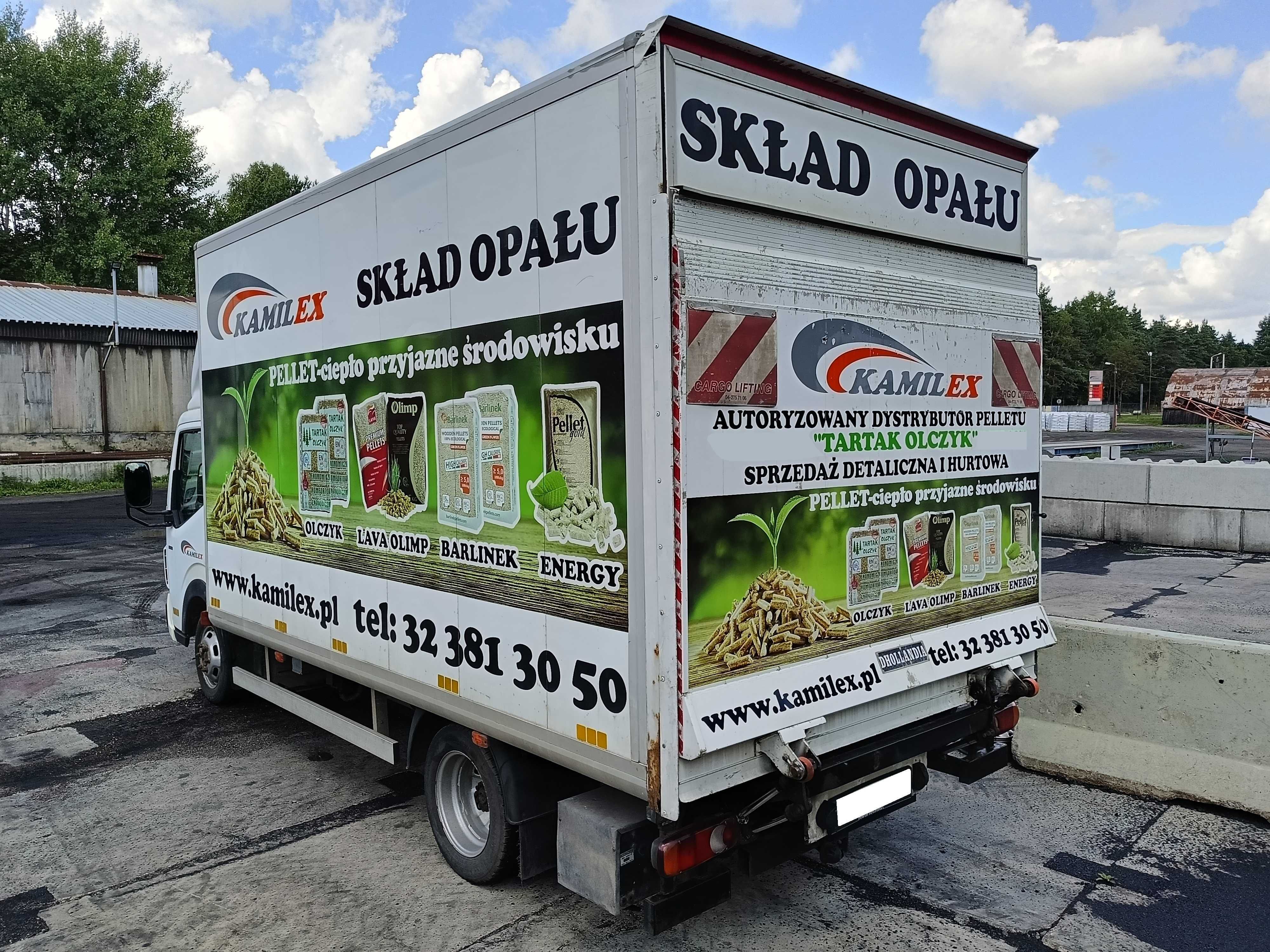 RENAULT Maxity kontener + winda