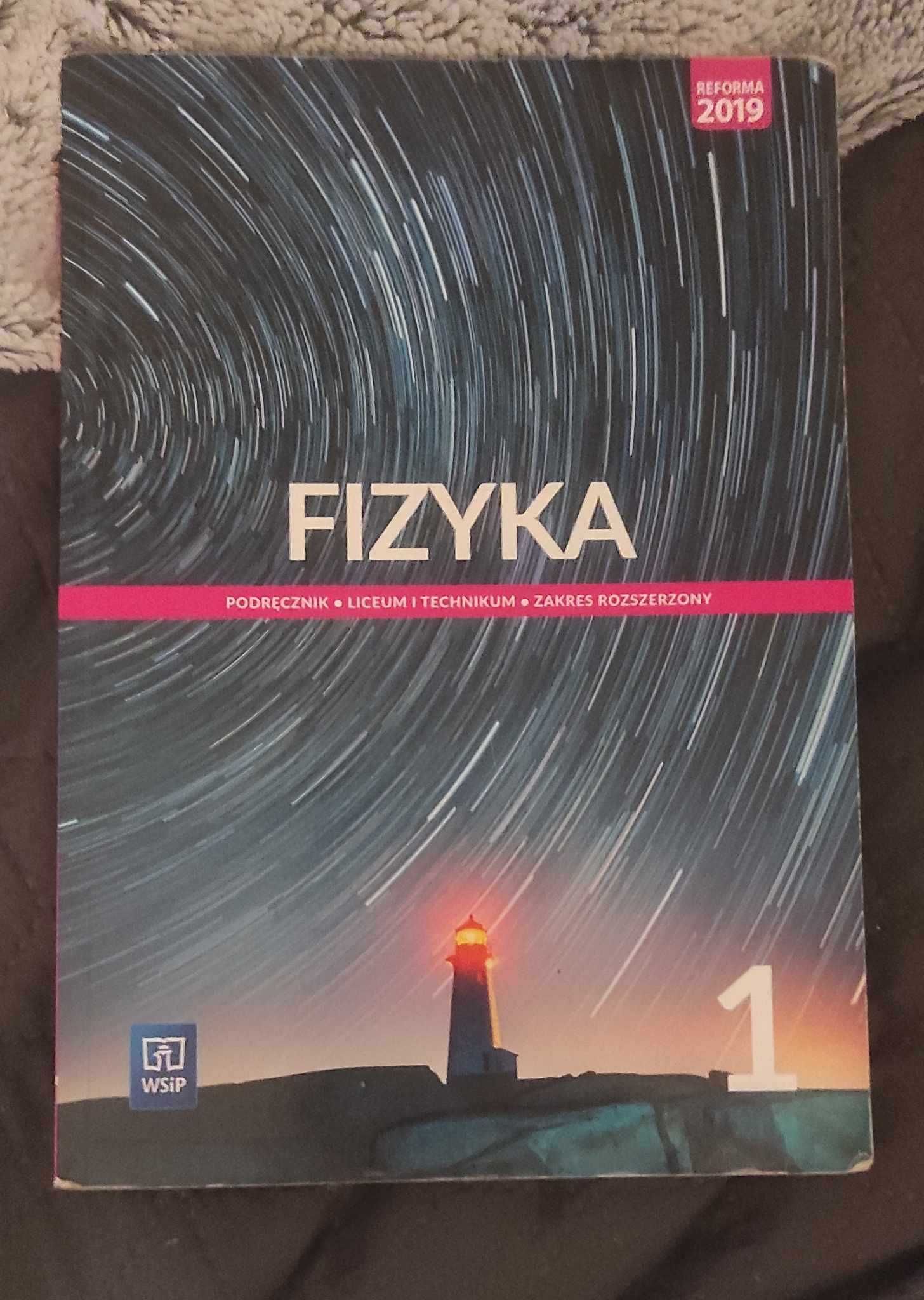 Podręcznik  Fizyka 1 zakres rozszerzony liceum/technikum