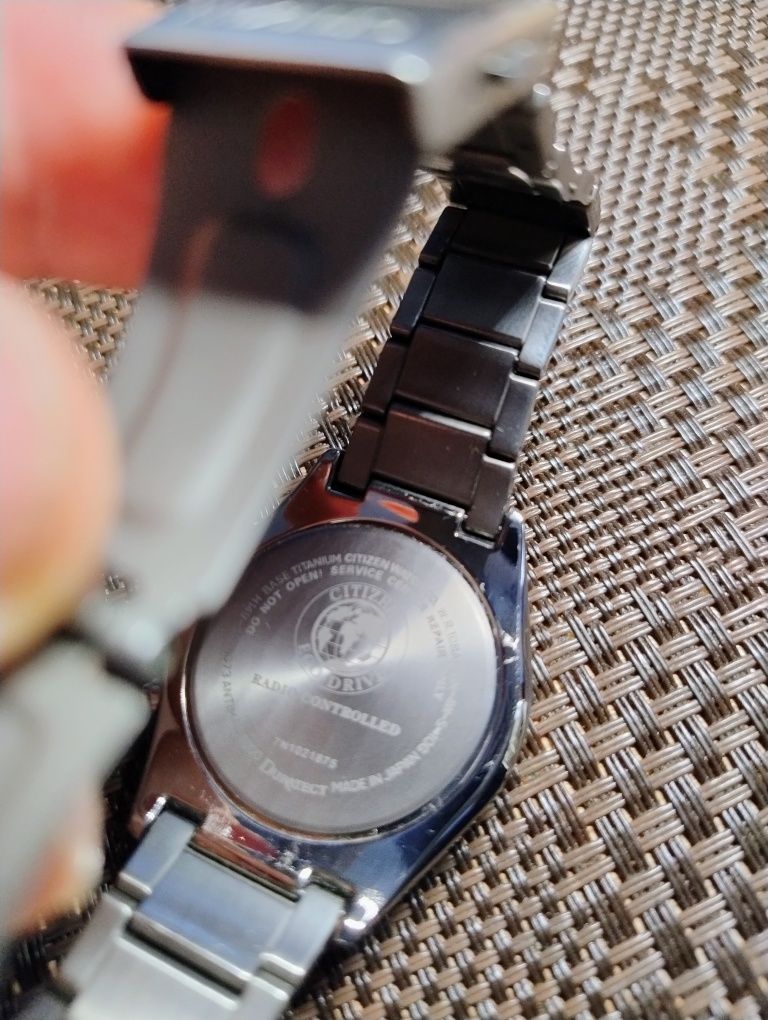 Citizen Attesa CB1070-56F Eco-Drive Radio Wave Titanium