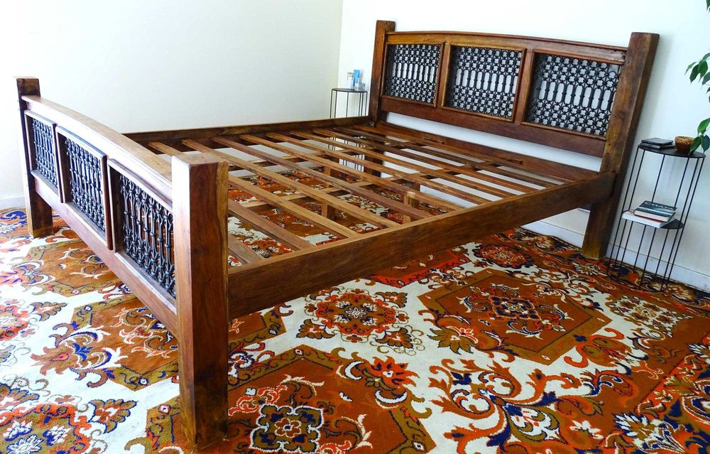 Komplet mebli do sypialni - łóżko 160x200 + 2 szafki z AlmiDecor