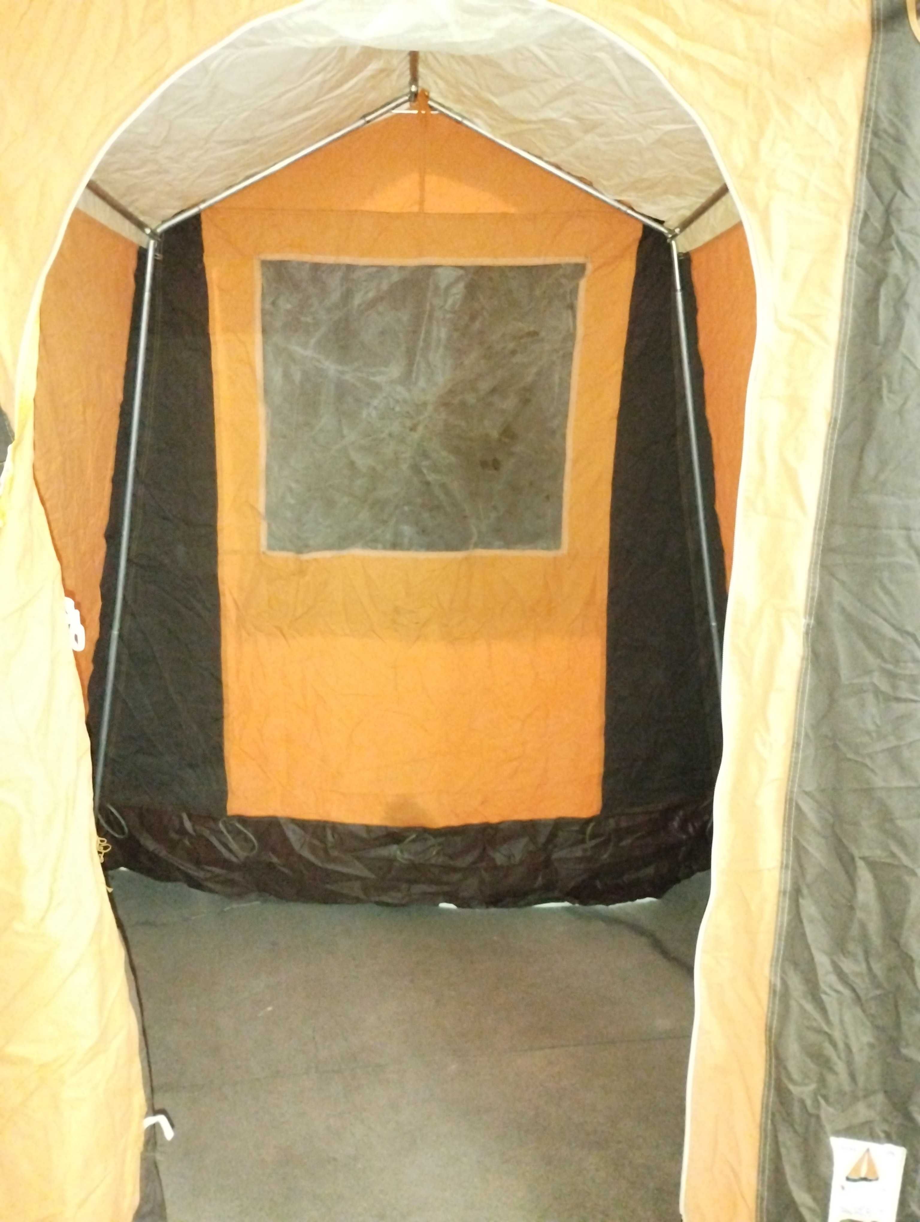 Cozinha campismo, Tenda familiar, Oleado