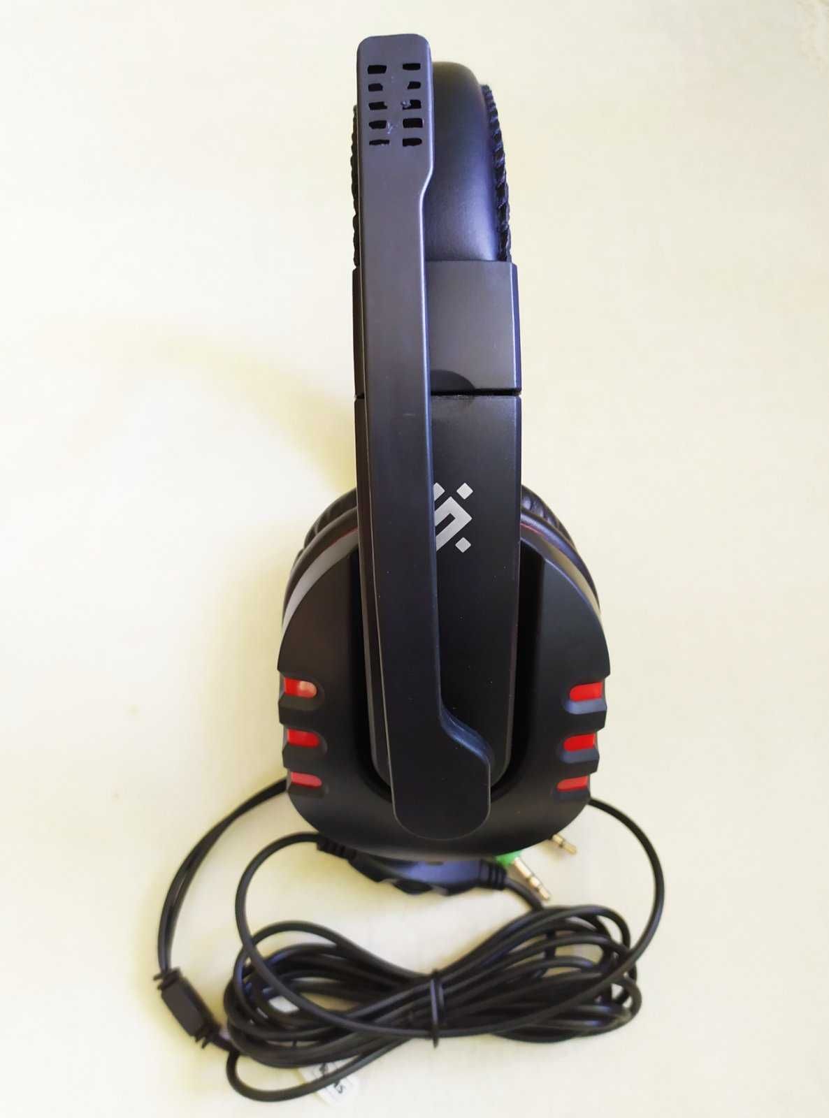 Навушники Defender G-160 з мікрофоном, ігрові, геймерські