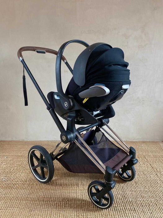 Wózek Cybex Priam 2.0 - gondola + spacerówka + fotelik samochodowy