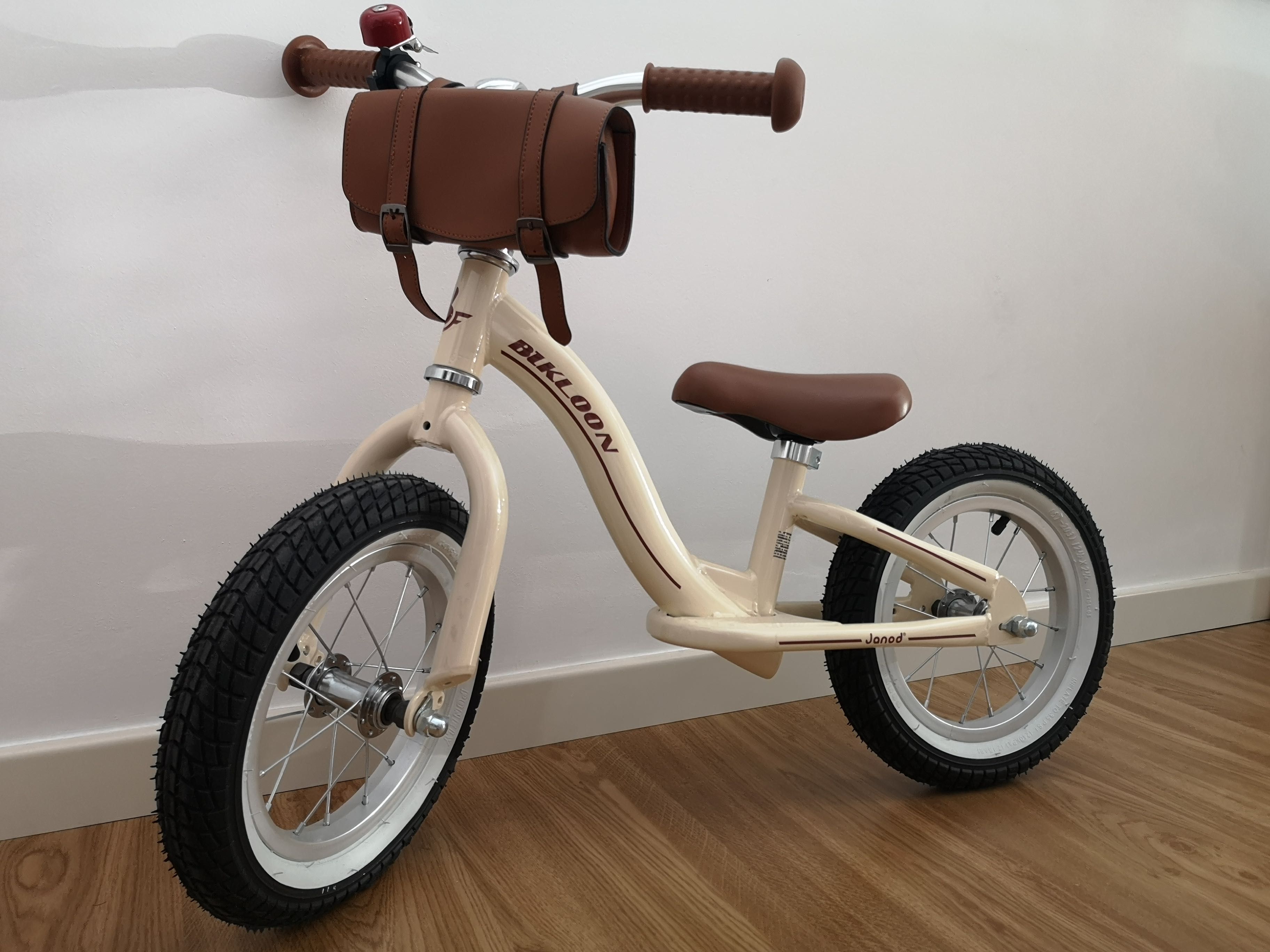 Janod - Metal Balance Bike - Bicicleta de equilíbrio sem pedais