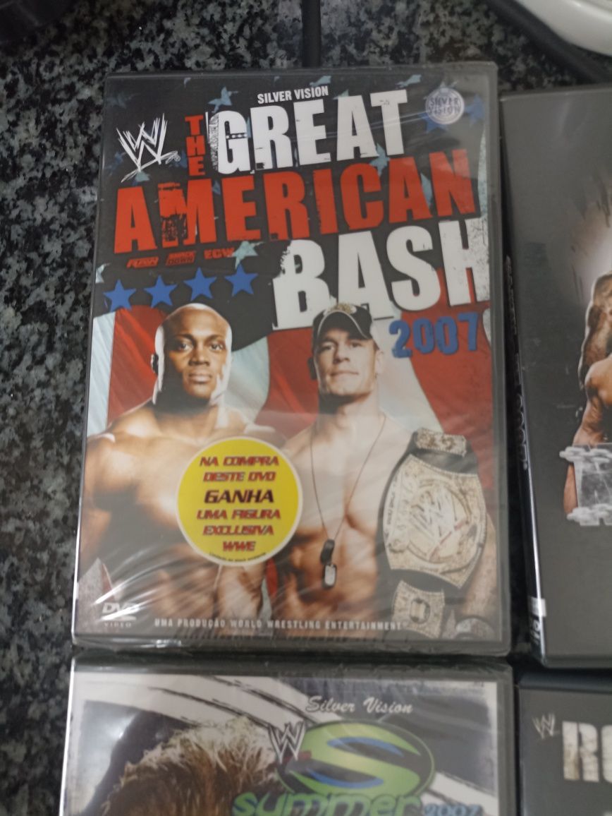 Coleção DVDs WWE 2007