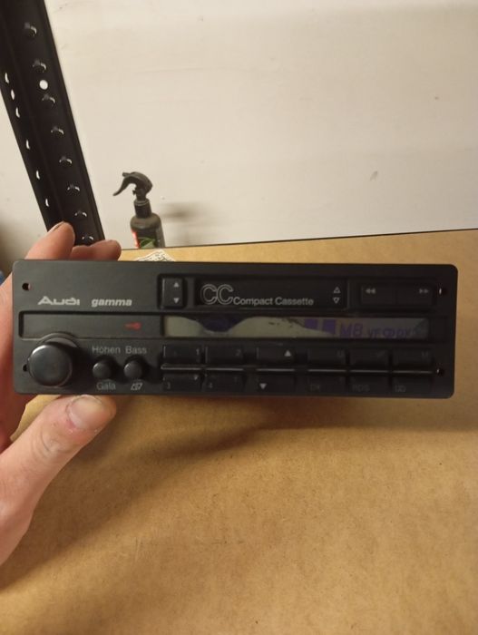 Radio audi gamma CC compact cassette