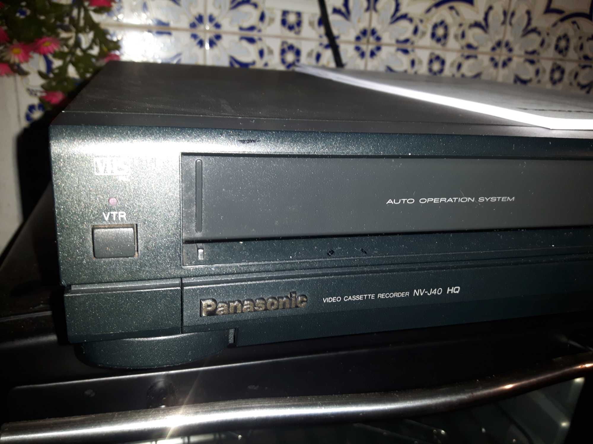 Leitor de vhs Panasonic J40