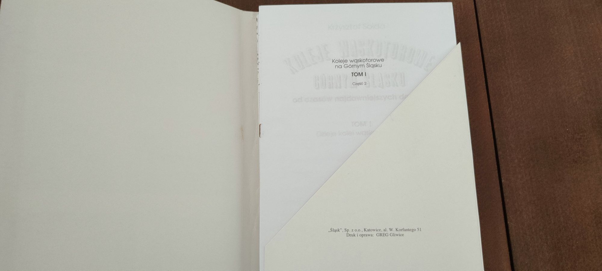 Koleje wąskotorowe na Górnym Śląsku Krzysztof Soida