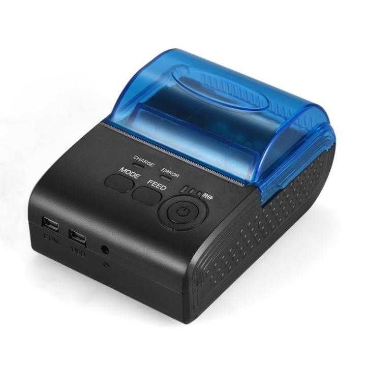 Mini Impressora Térmica Portátil: USB+Bluetooth, 58mm - POS-5805DD