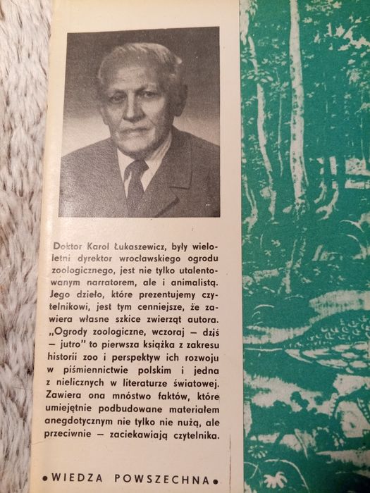 Ogrody zoologiczne - wczoraj, dziś, jutro - Karol Łukaszewicz