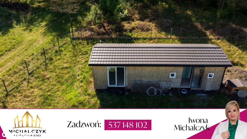 Całoroczny domek na dużej działce