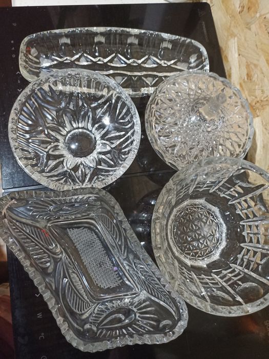 Бокалы,вазы хрусталь винтаж времён СССР.