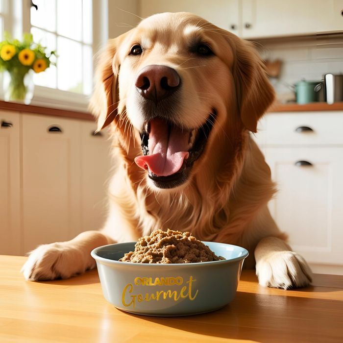 Karma Mokra Orlando Pur Gourmet 8 X 800 G - Mix Smaków Dla Psów