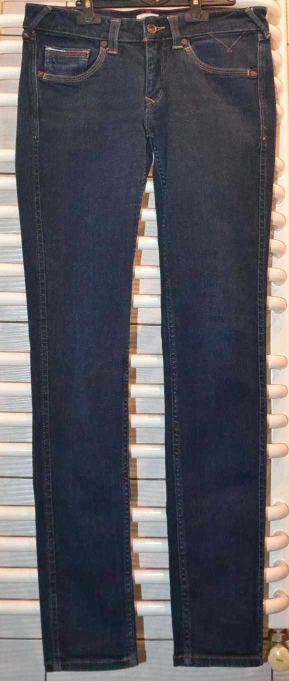 TOMMY HILFIGER Skinny Stretch Denim Jeans Spodnie Damskie W29 L32