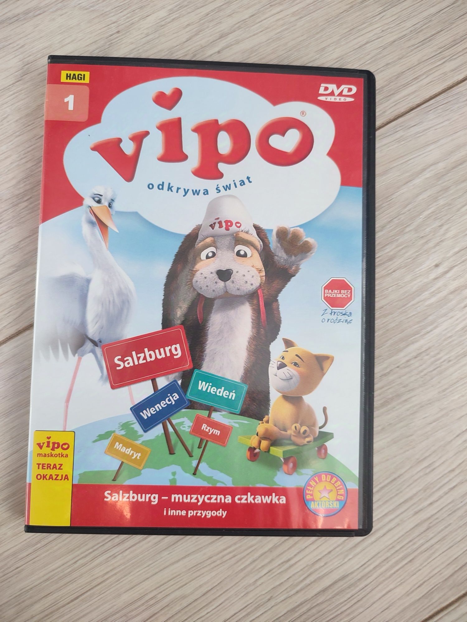 Vipo odkrywa świat DVD bajki dla dzieci