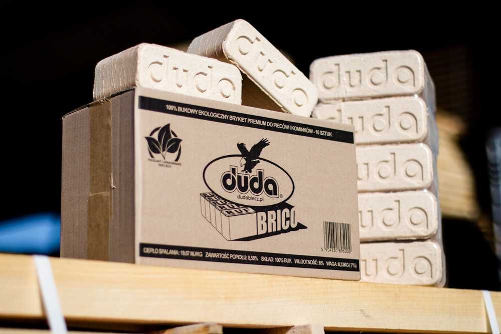 Brykiet 100% Buk RUF, Idealnie suchy, Producent 1000kg Transport Winda