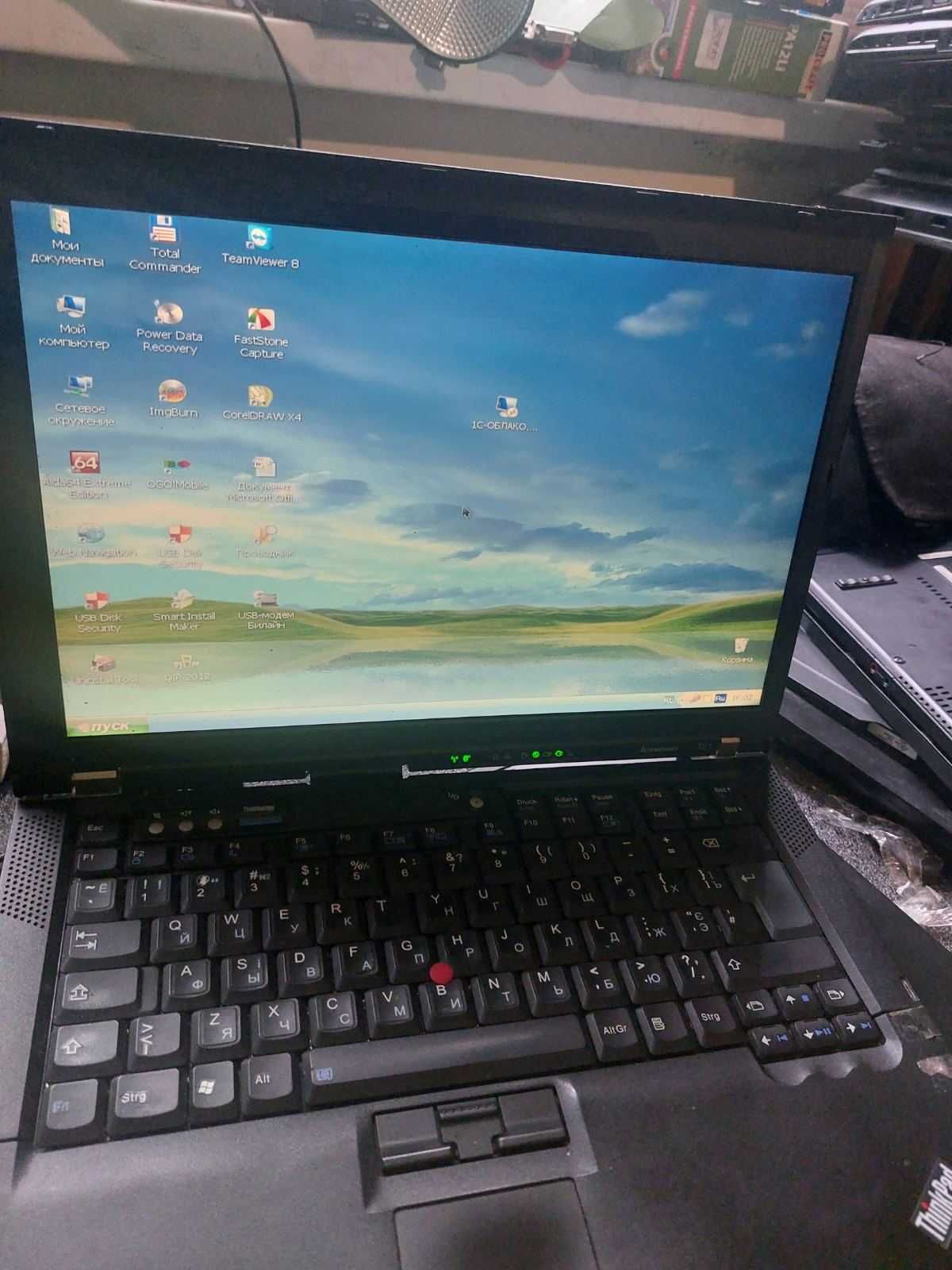 Ноутбук Lenovo T61 (двухьядерний)