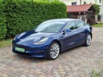 Tesla Model 3 Oryginalny lakier, faktura 23%, zamiana