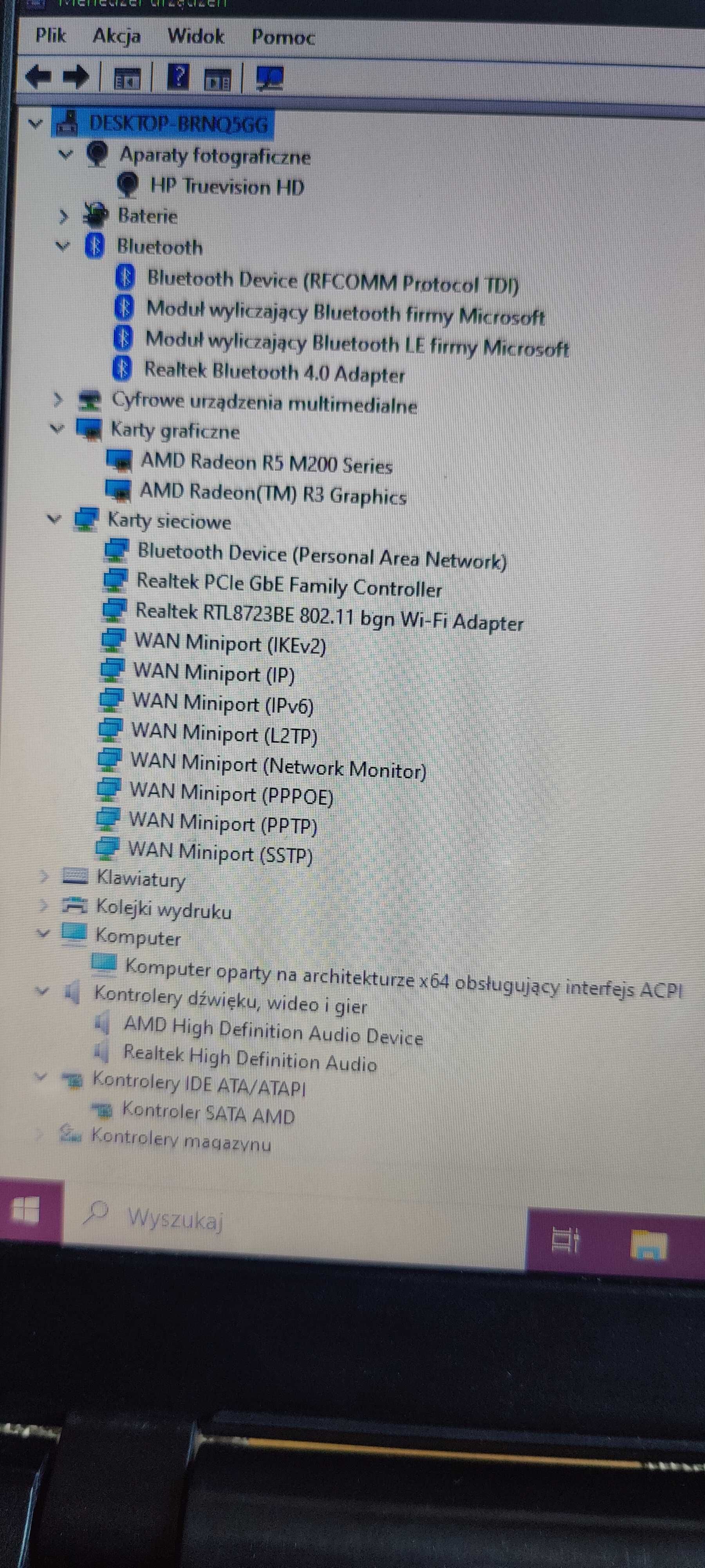HP 355 G2 - 15,6 cala - AMD A4 4x1,80 GHz - 6GB Ram - 240GB SSD -Win10