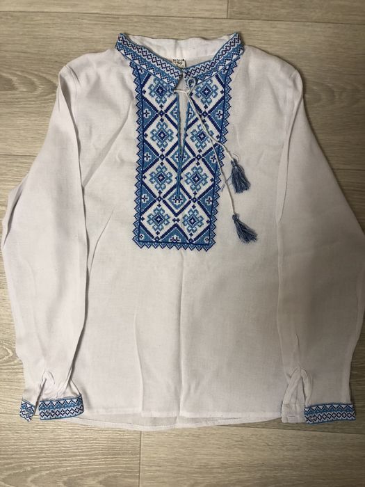 Сорочка Вишиванка на хлопчика р 146