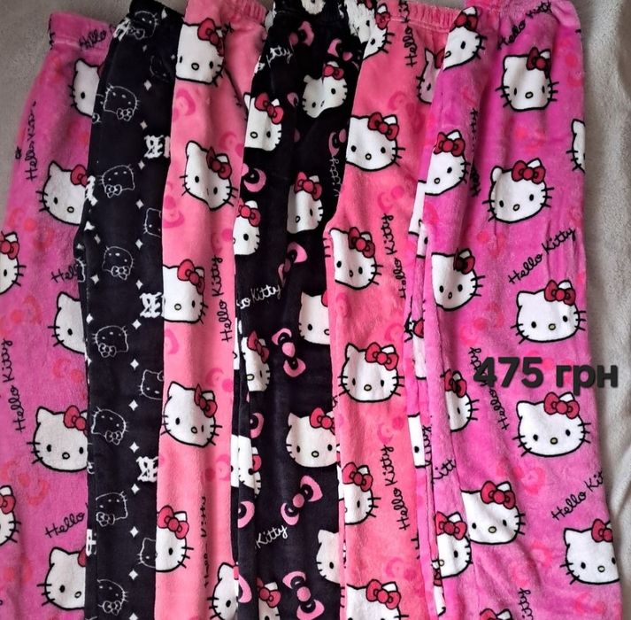 Літні тонкі штани Hello kitty кітті, тонкие летние штаны кити китти