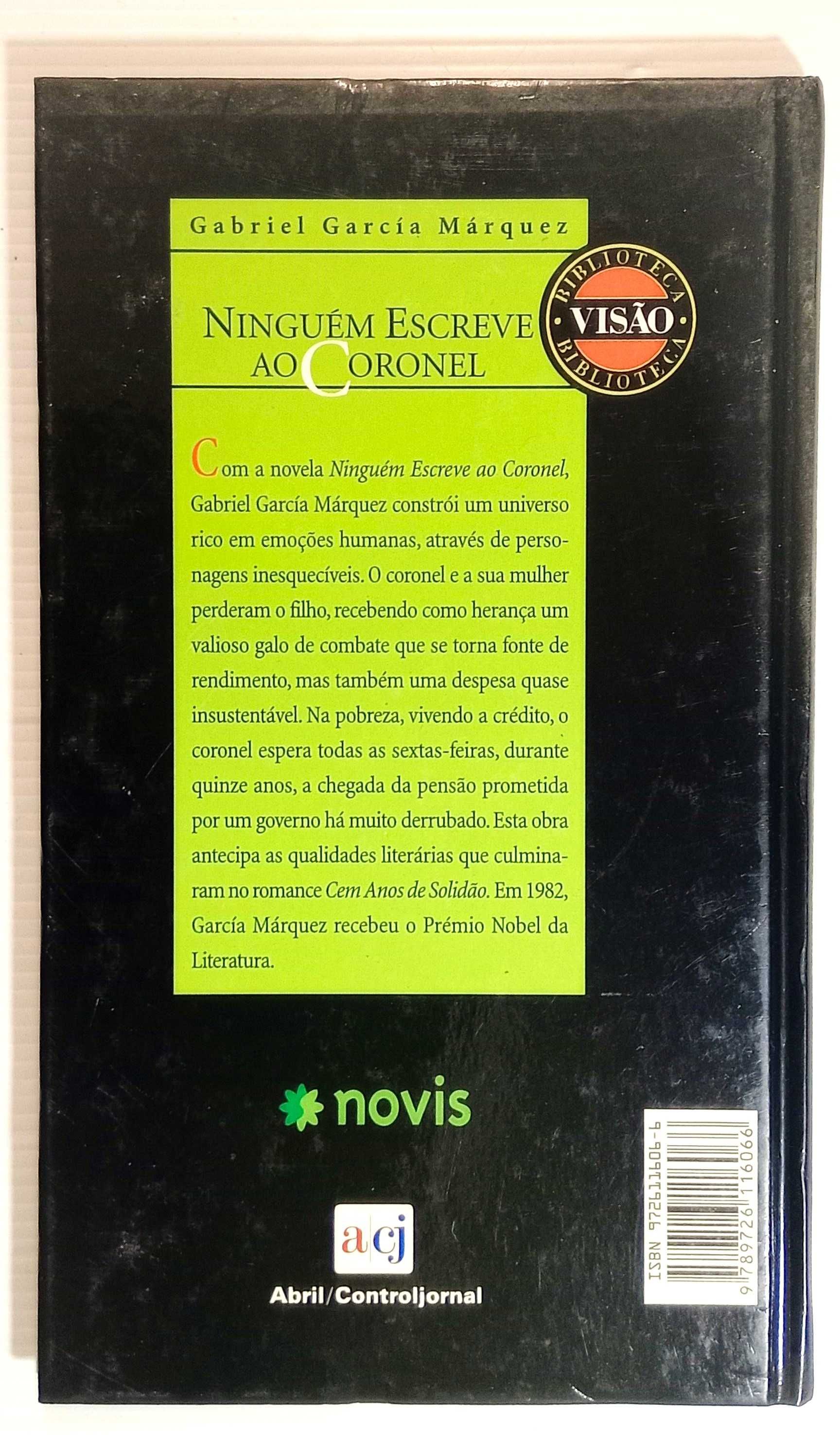 Livro Ninguém escreve ao coronel * Gabriel García Márques