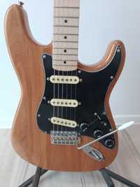 Gitara lutnicza ręcznie wykonana w stylu vintage stratocaster