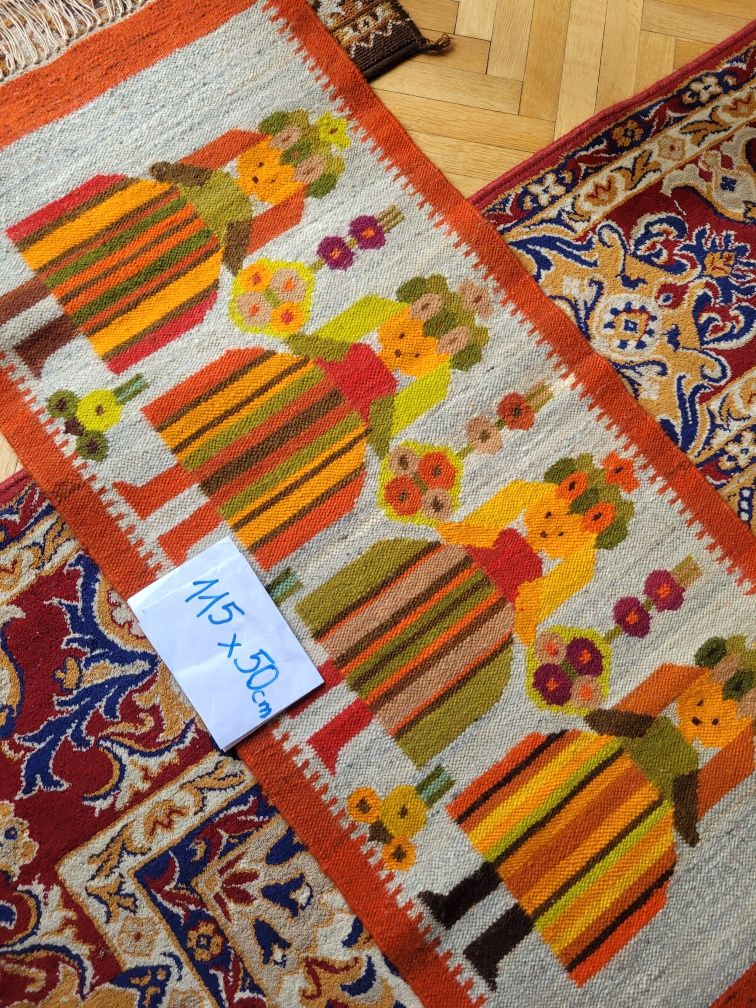 Jak nowy M.Domańska kilim,gobelin,makata-zestaw,dowolnieCepeliaWysyłk