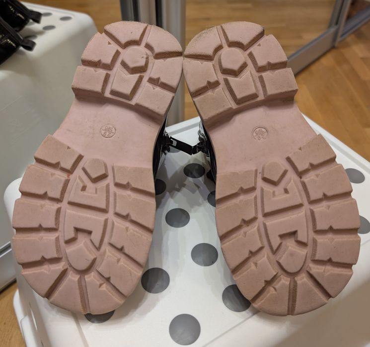 Сапожки топанки черевички демісезонні для дівчинки