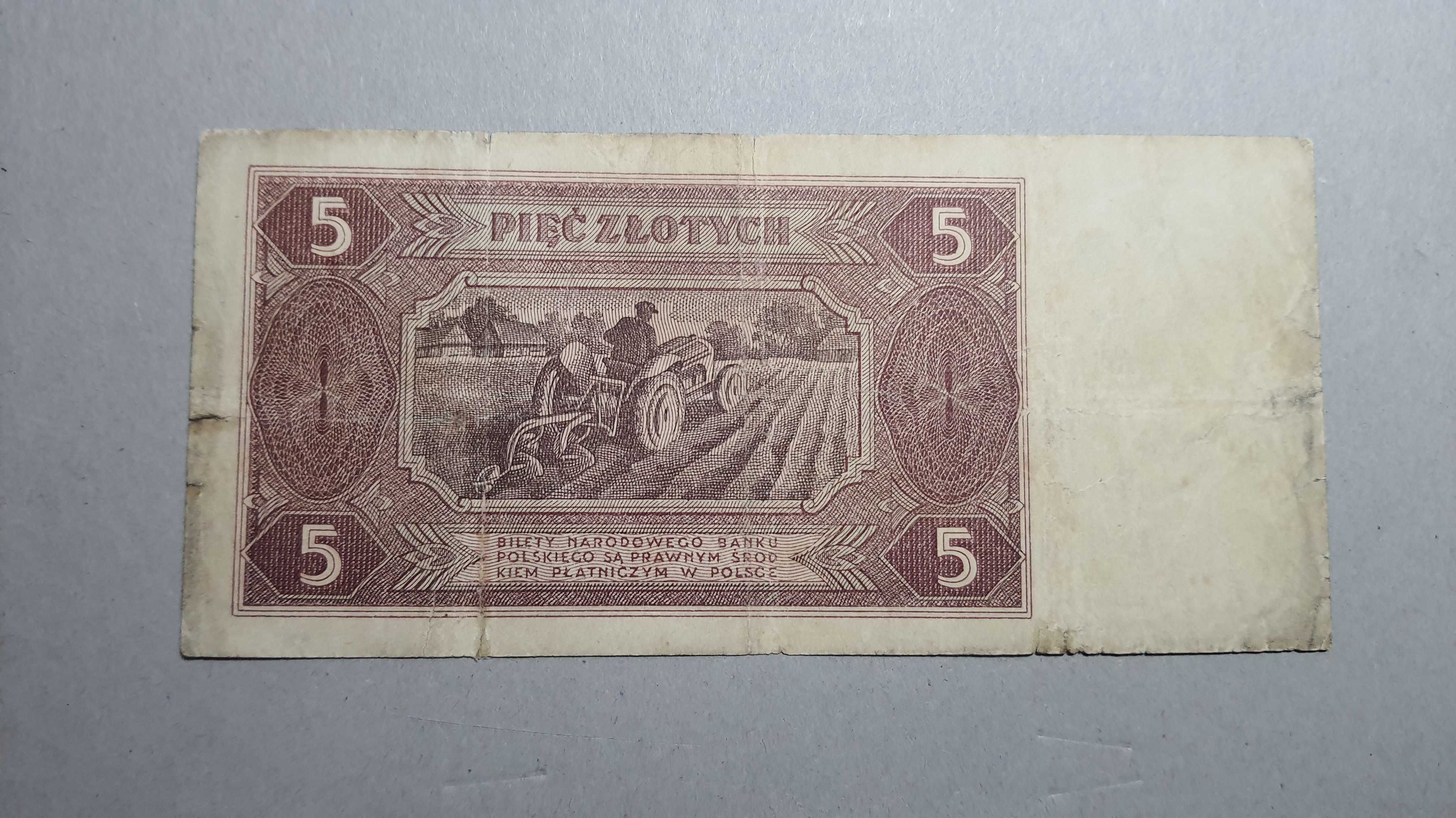 5 złotych 1948 s. AT