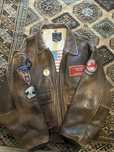 Avirex vintage leather jacket Авирекс limited edition