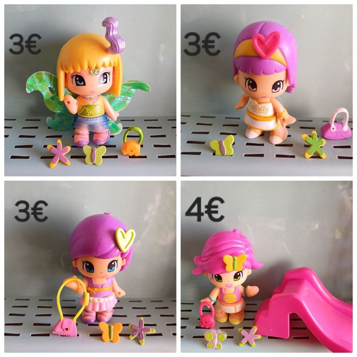 Pinypon com acessórios, preço na primeira foto.