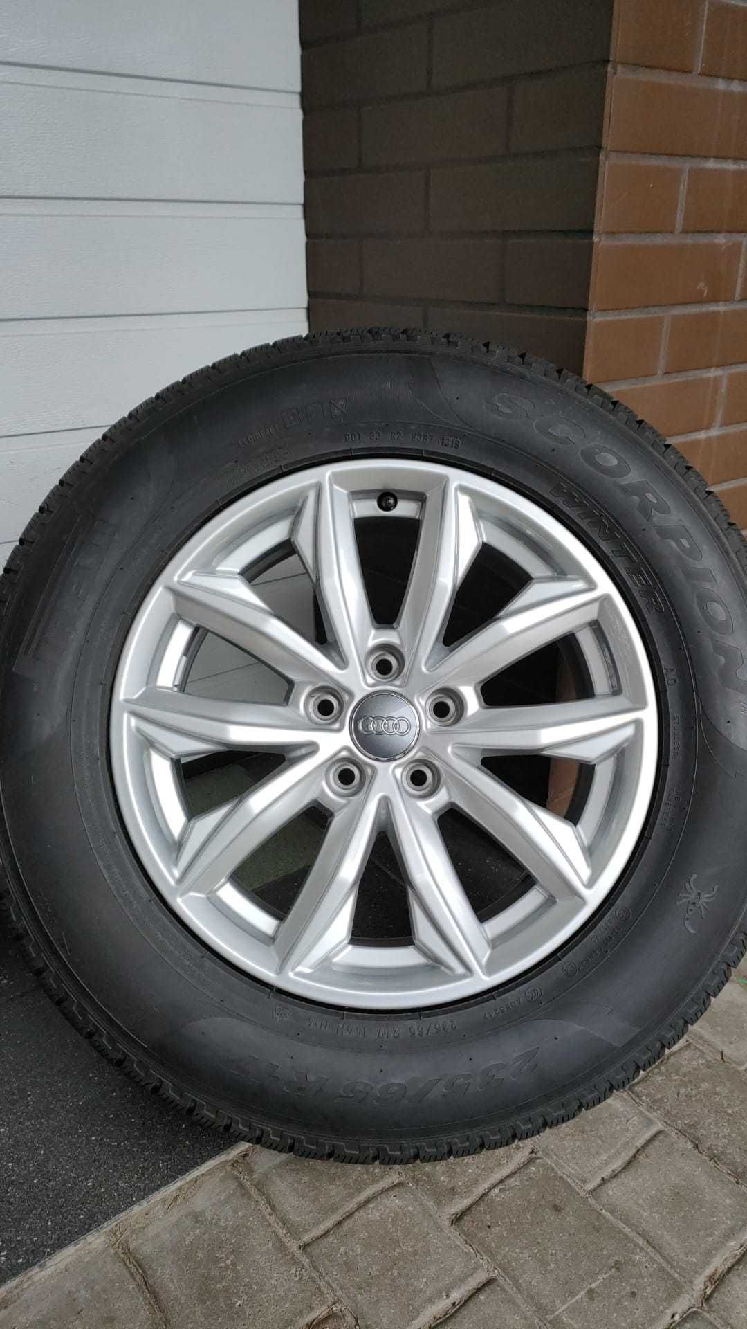 Koła Audi Q5 SQ5 17"5x112 opony zima 235/65/17 Pirelli (OL1505)