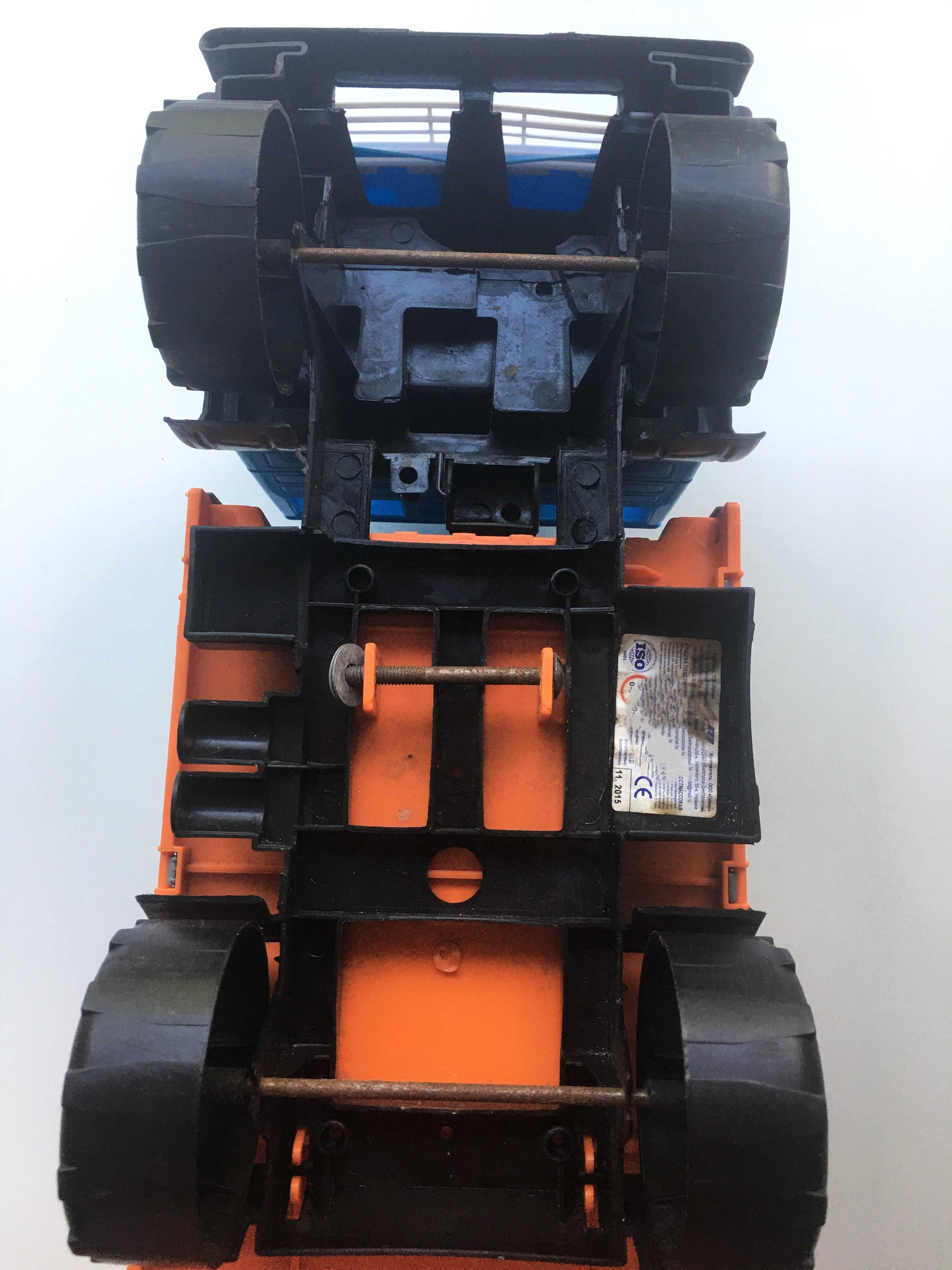 Іграшка Камаз сміттєвоз великий зі сміттєвим баком Orion