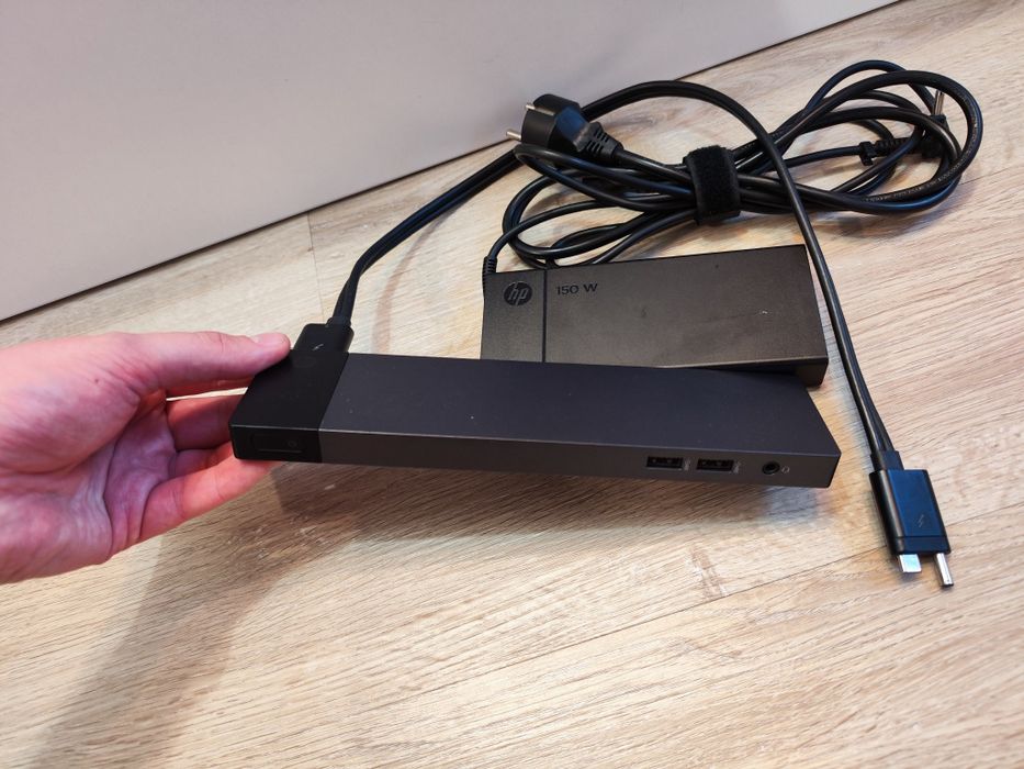 Stacja dokująca HP Elite Zbook Thunderbolt 3 Dock Zasilacz 150W