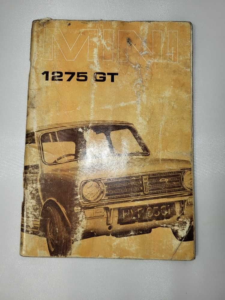 Instrukcja obsługi MINI 1275 gt 1972 r KB