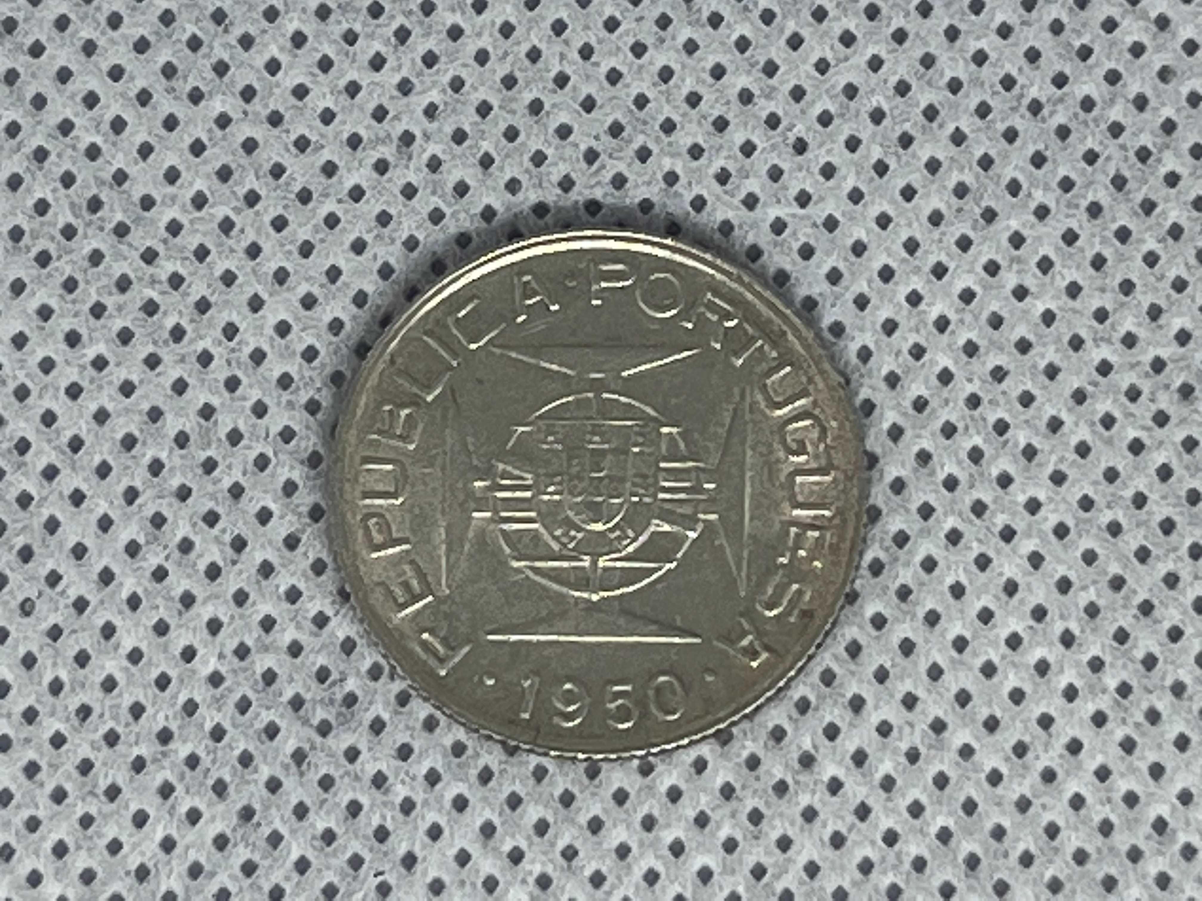 Moçambique 1950 - 2,5 Escudo Prata