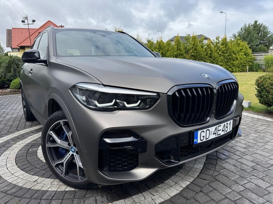 BMW X5 3.0HYBRYDA BENZ Full Salon PL Gwarancja do 2026 Bezwypadk FAKTURA 23%