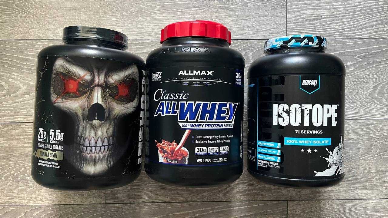 Протеїн AllMAX, JNX Sports, Redcon1, Universal Nutrition та інші