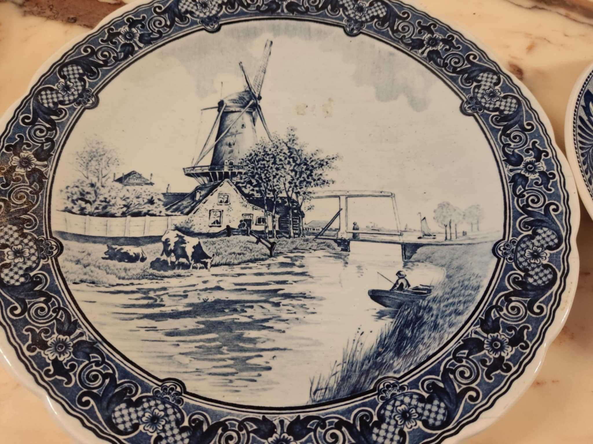 stare talerze zawieszki Royal Sphinx /DELFT BOCH