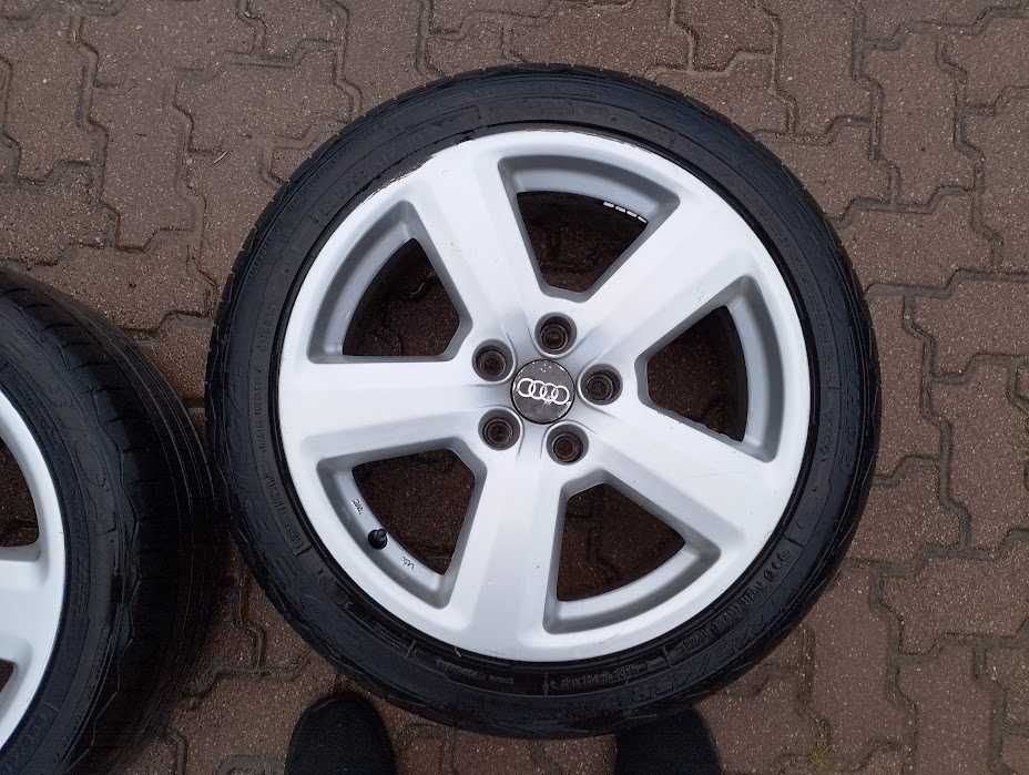 Audi A4 B6 B7 Alufelgi z oponami 17 cali 5x112 komplet