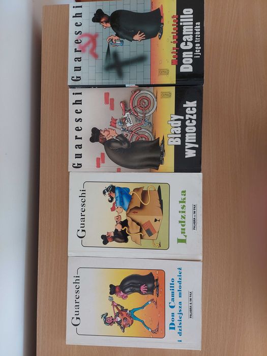 Guareschi Don Camillo zestaw 4 książek