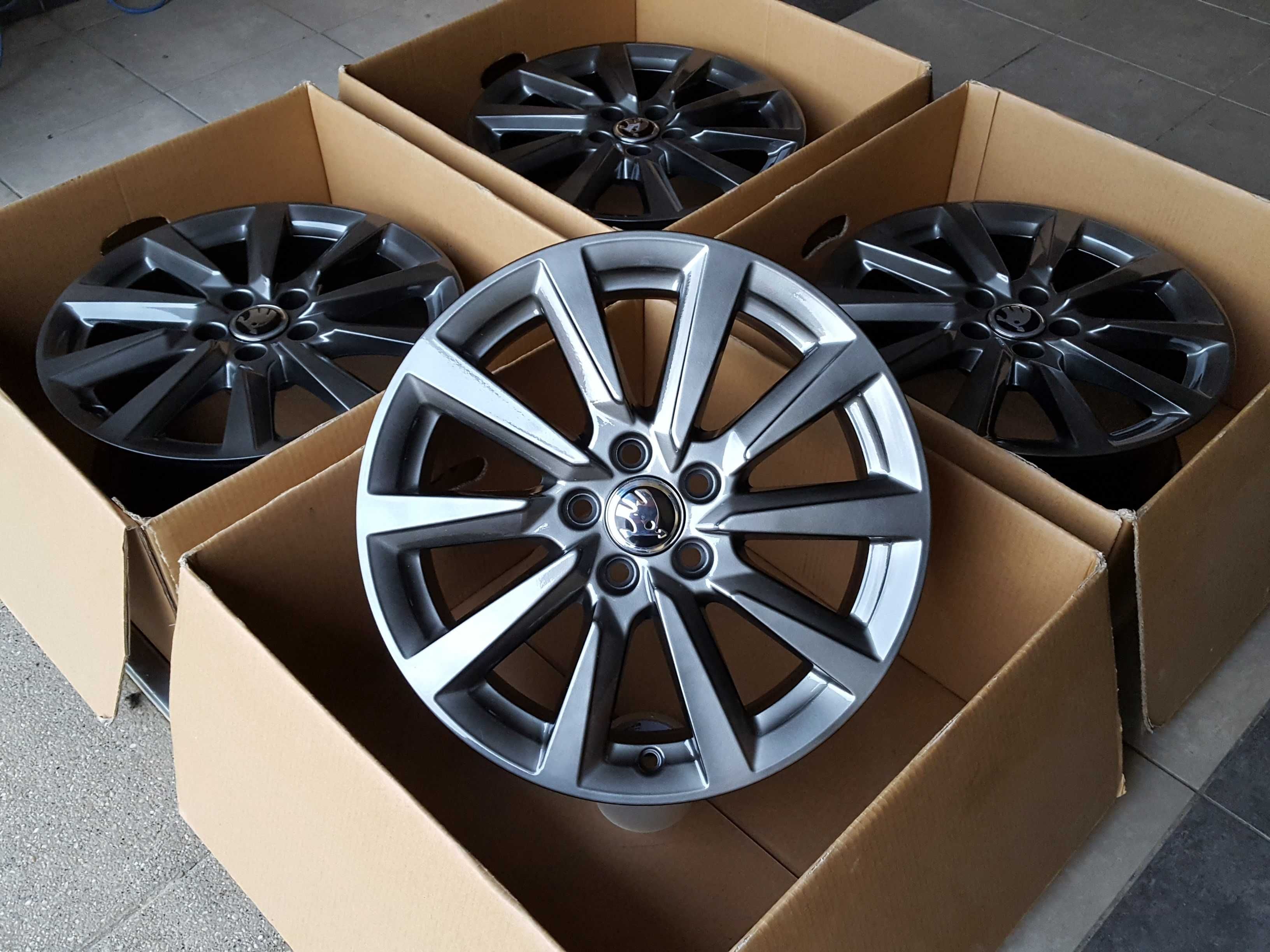 Alufelgi 16 5x100 Skoda Kamiq Scala Rapid Fabia Octavia Roomster 471#