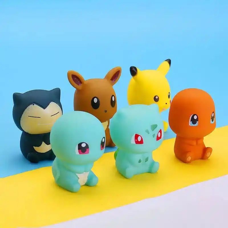 Zestaw zabawki do kąpieli Pokémon 6 sztuk