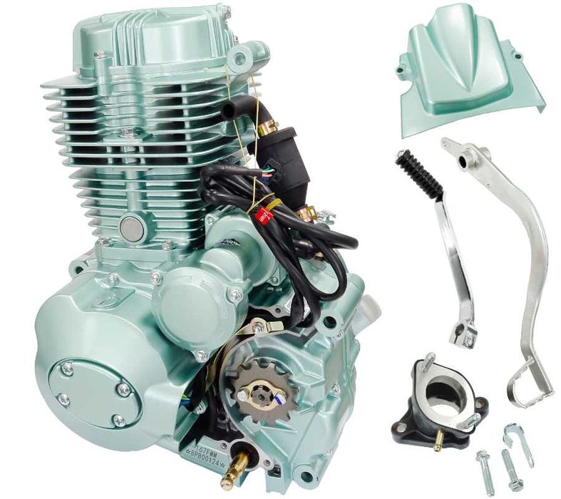 Silnik ATV 250cc zielony chłodzony powietrzem/Gwarancja/Raty/Wysyłka