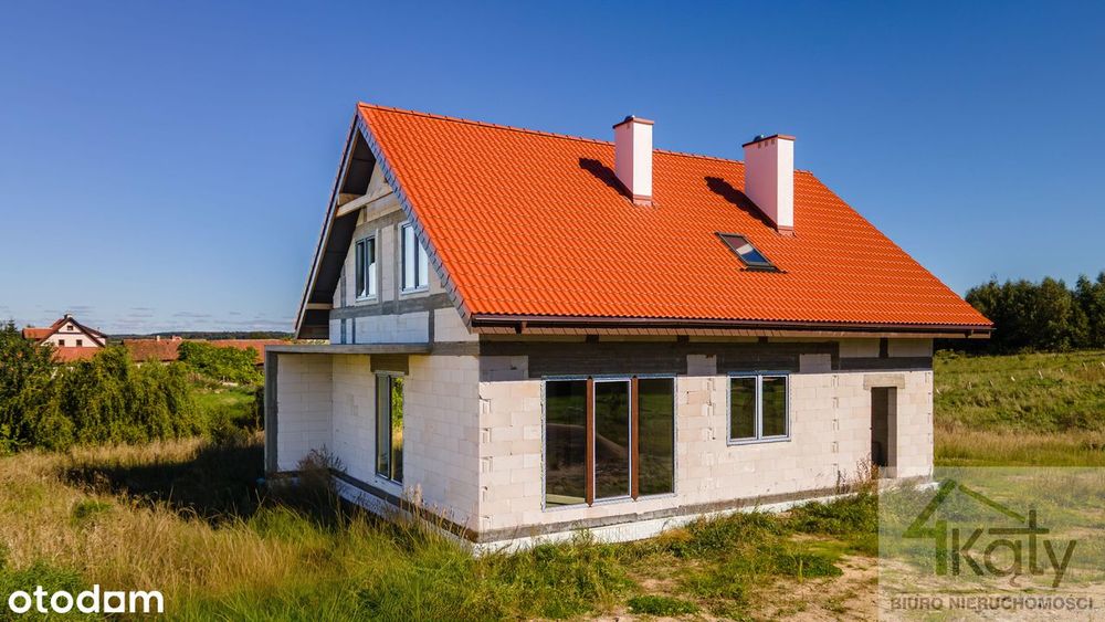 Cisza, natura i bliskość miasta - dom w Pęglitach, okolice Olsztyna