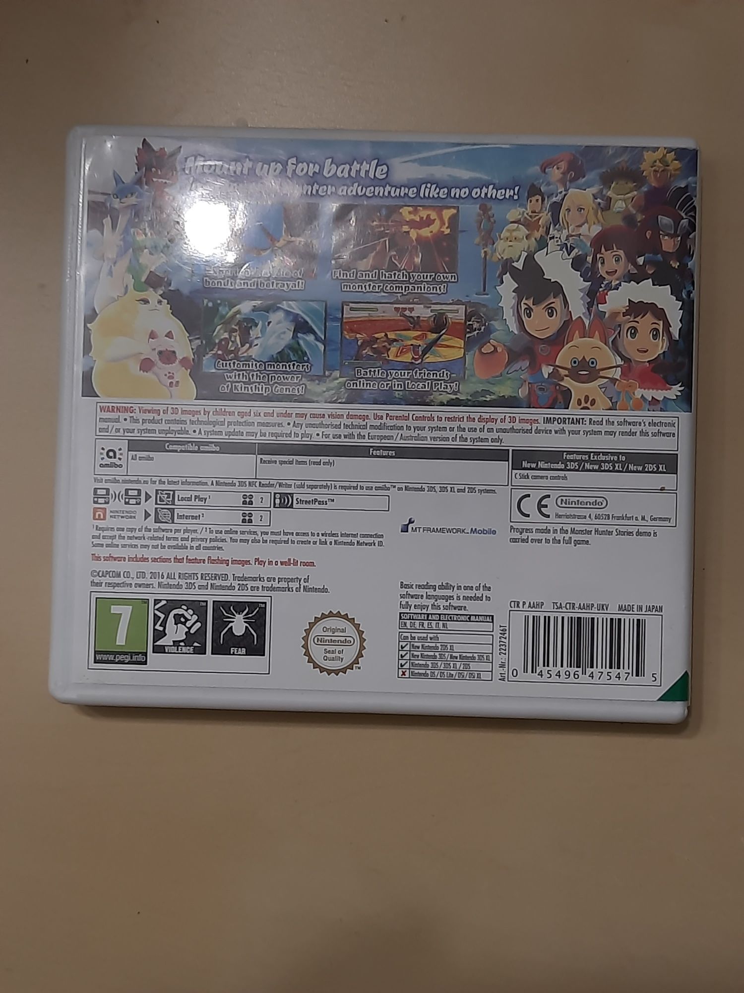 Monster hunter stories nintendo 3ds