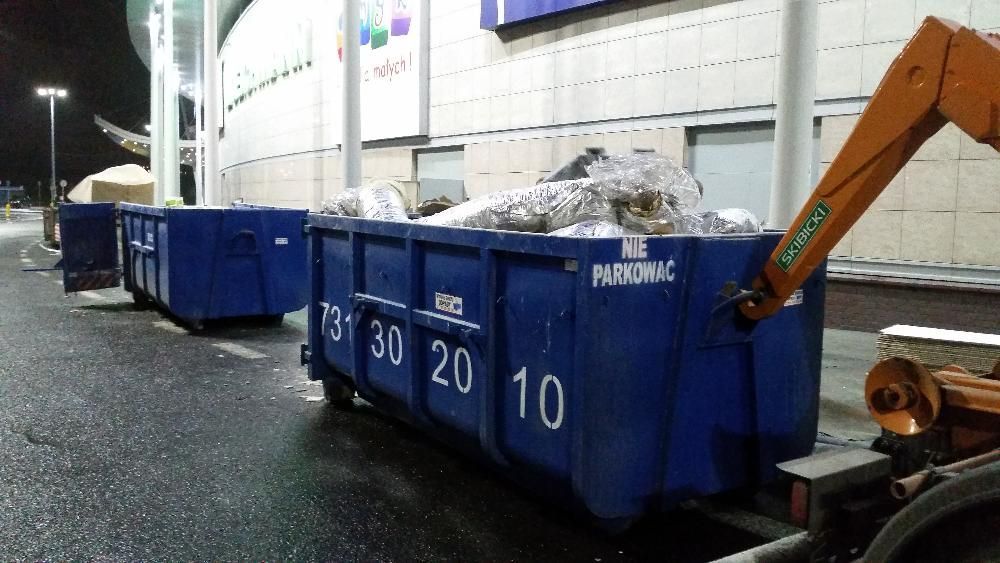 Kontener na gruz Sosnowiec Katowice Mysłowice Jaworzno Tychy Dąbrowa