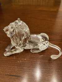 Figura de cristal Zwarovski Leão